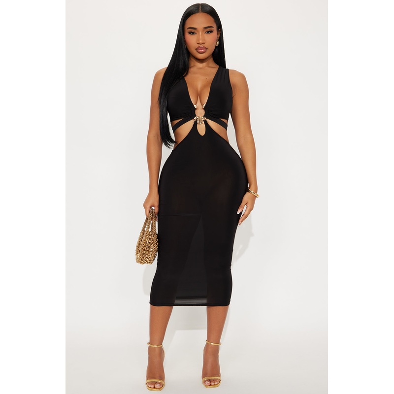 Can’t Be Me Maxi Dress – Black
