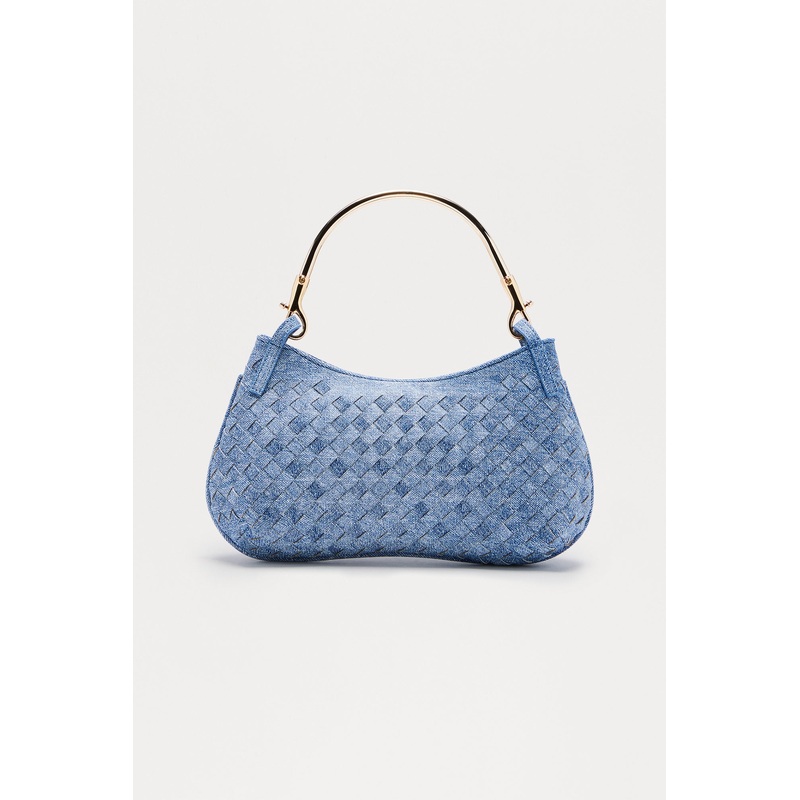 Dreaming About You Faux Leather Satchel – Denim