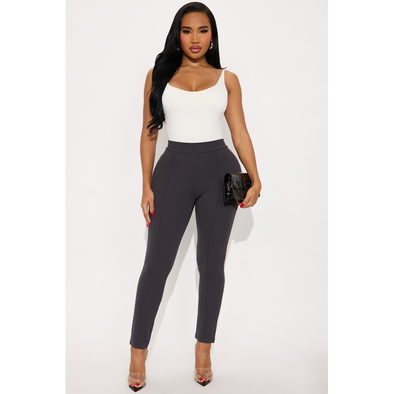 Vicky Skinny Pant – Charcoal