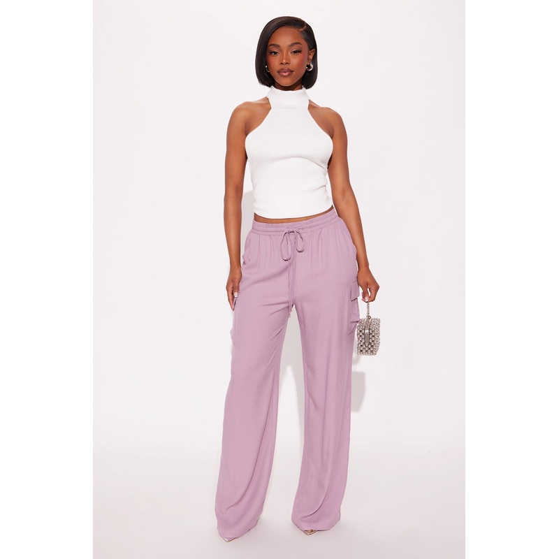 Camilla Wide Leg Cargo Pant – Orchid