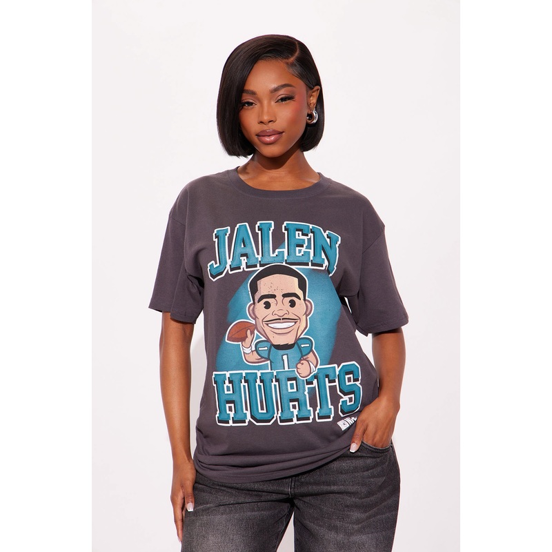 Jalen Hurts Season Tee – Grey