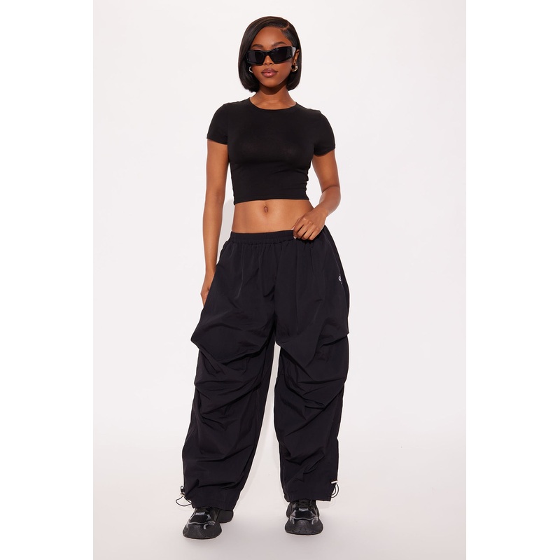 Keep Up Windbreaker Joggers 30 – Black