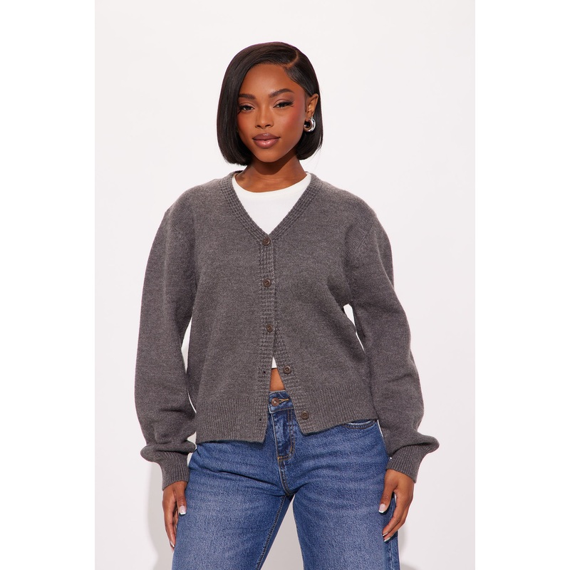 Live Cozy Cardigan – Grey