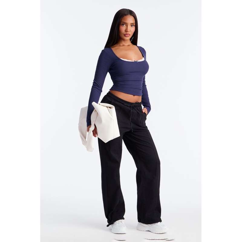 Down In Harlem Jogger Pant – Black