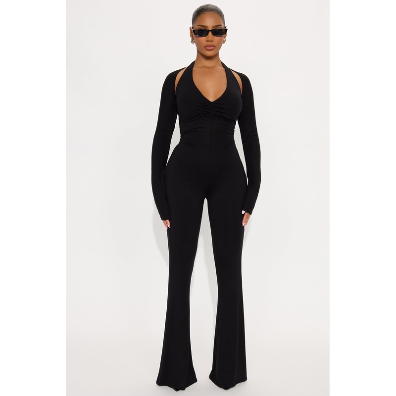 Arabella 2 Piece Jumpsuit – Black
