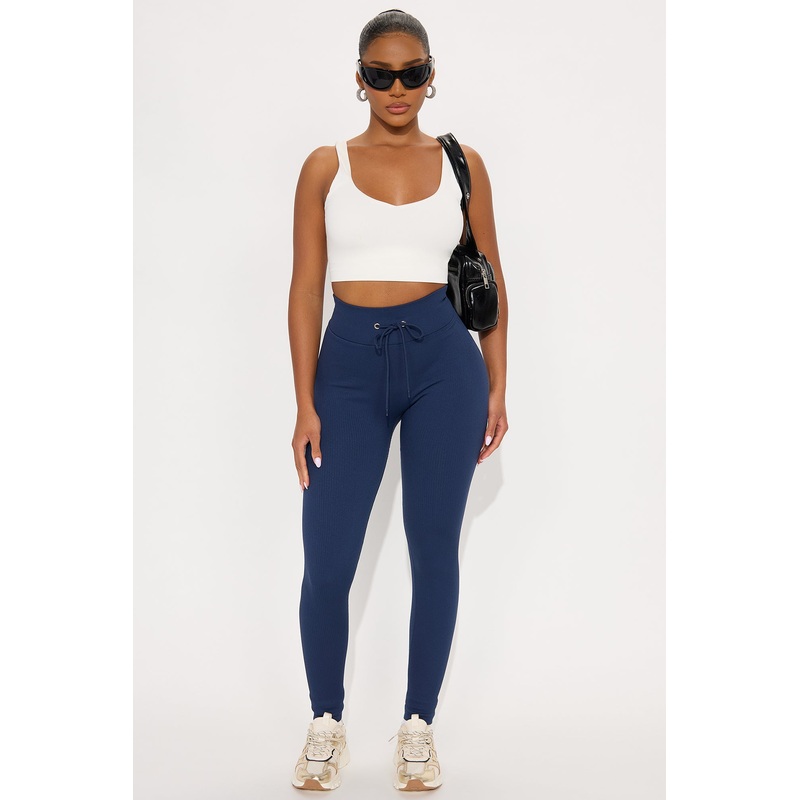 Feel The Burn Active Legging – Navy