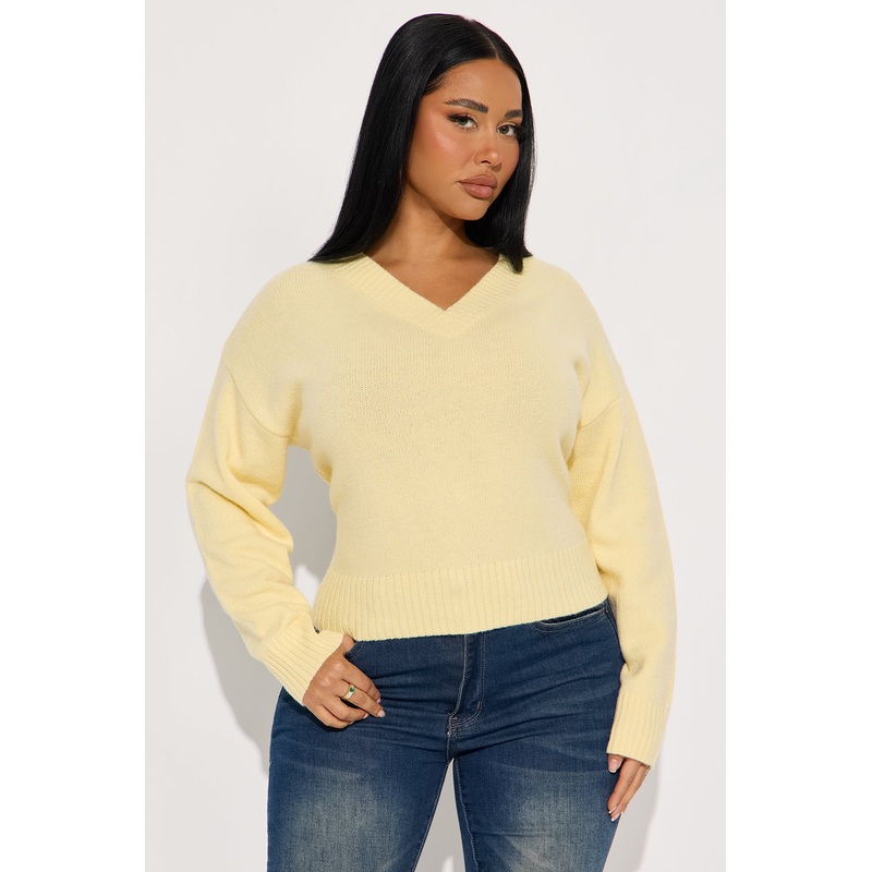 The Everyday Sweater – Yellow