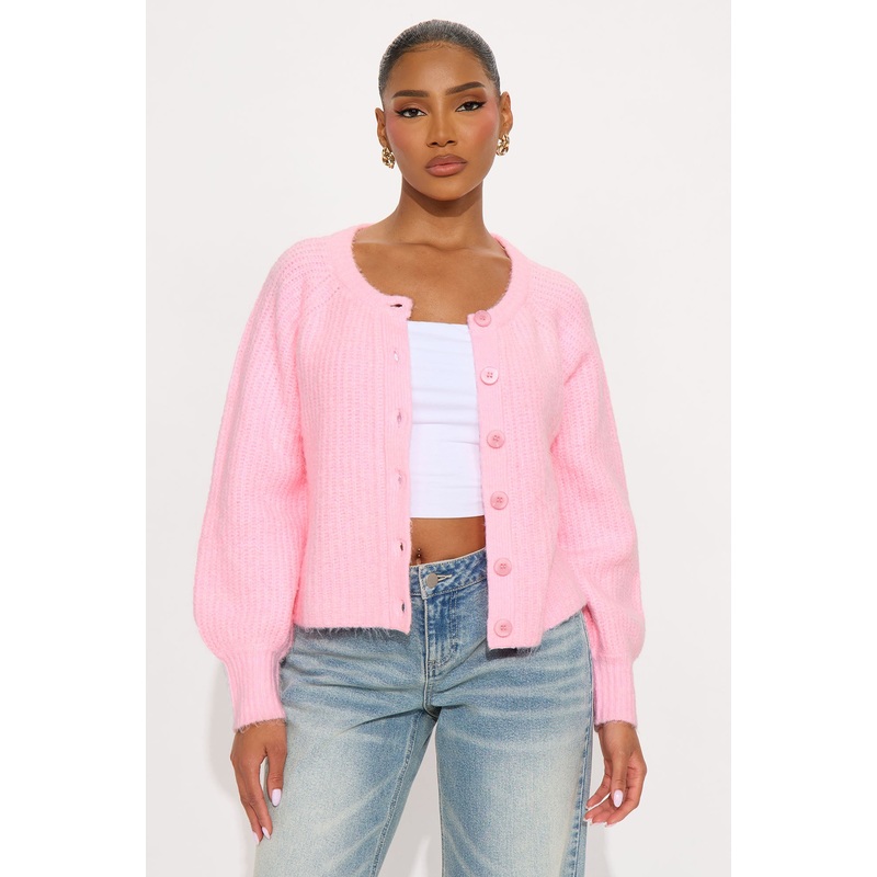 Weekend Getaway Cardigan – Pink