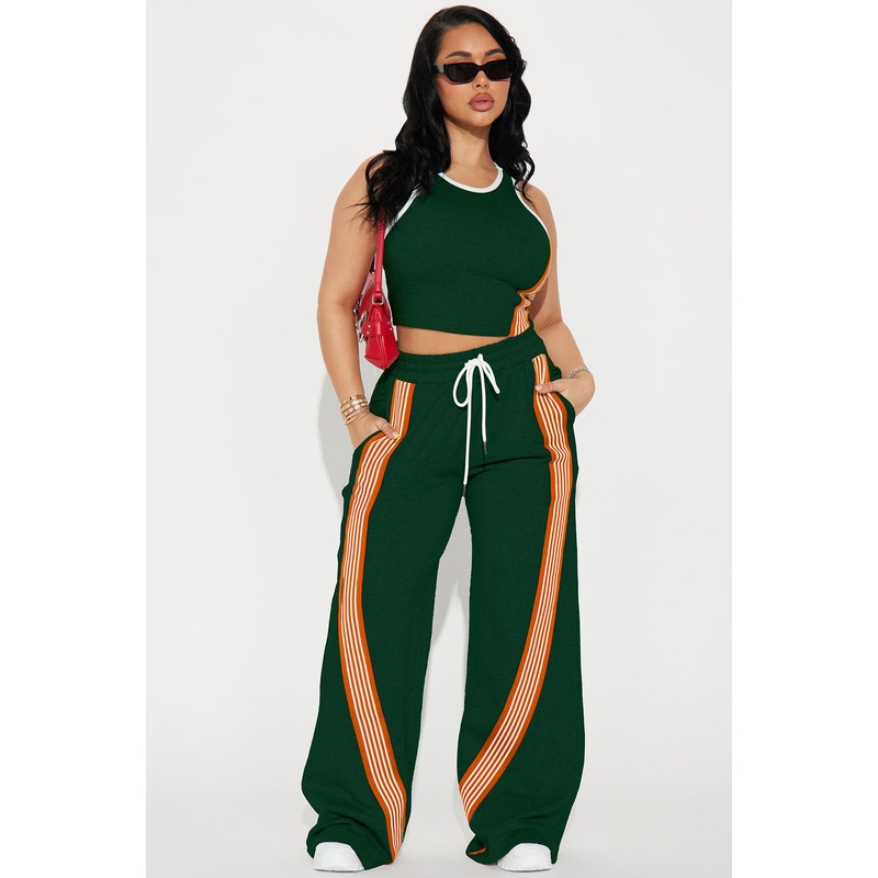 Varsity Babe Pant Set – Hunter