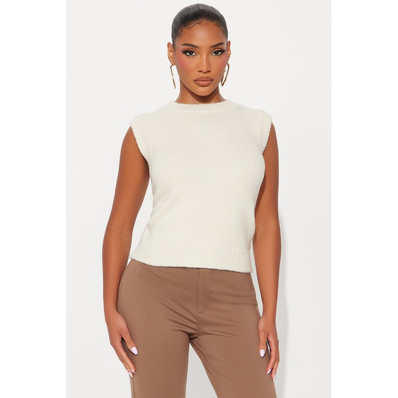 Fall For You Pullover Sweater – Cream