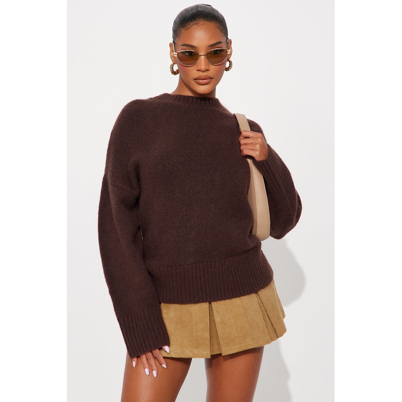 Laylin Sweater – Chocolate