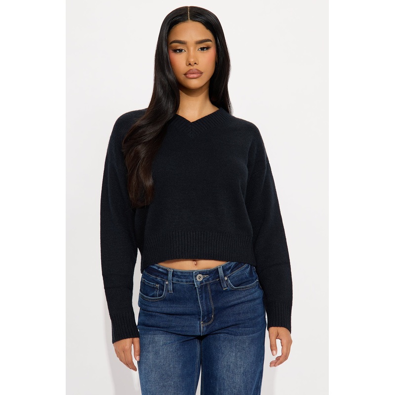 The Everyday Sweater – Black