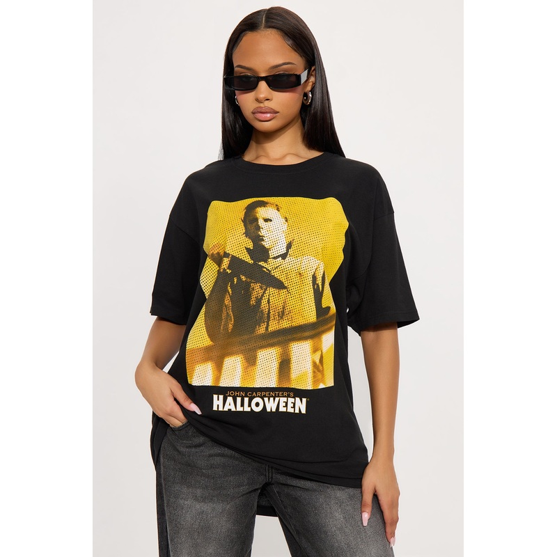 Halloween Movie Tee – Black