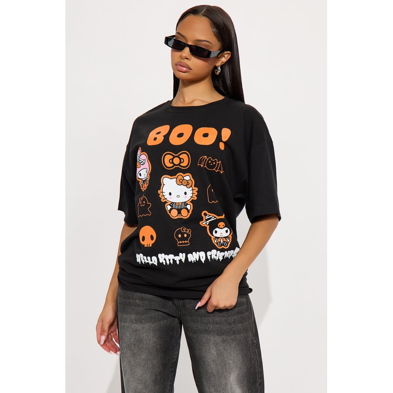 Hello Kitty Boo Tee – Black