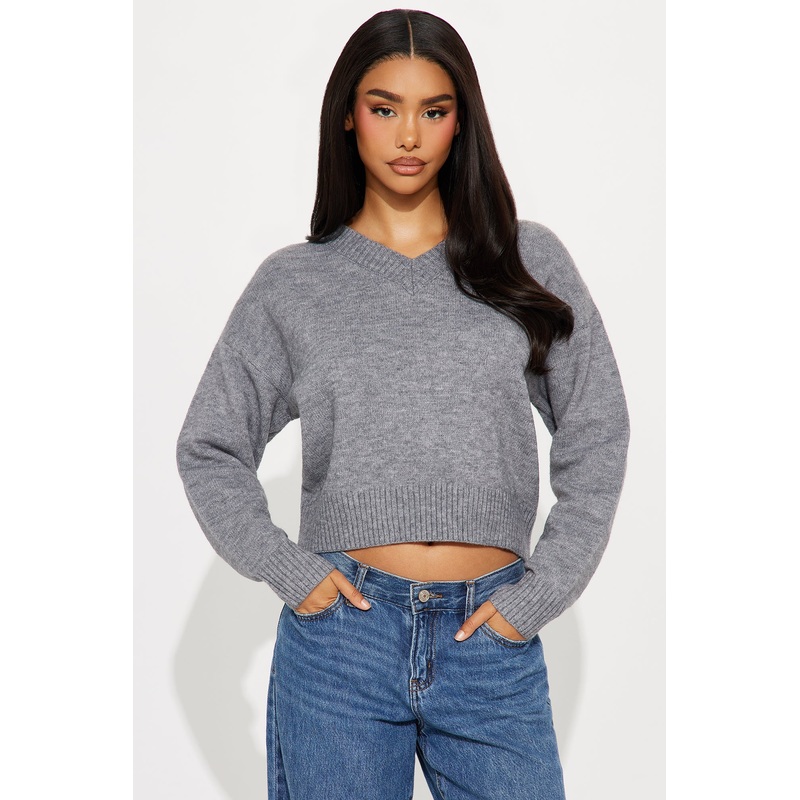 The Everyday Sweater – Charcoal