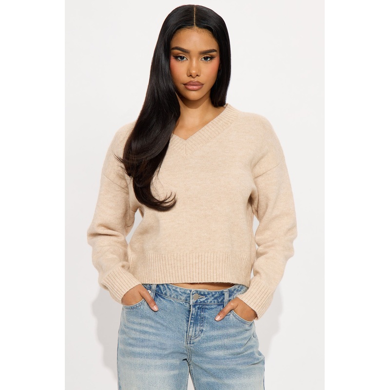 The Everyday Sweater – Taupe