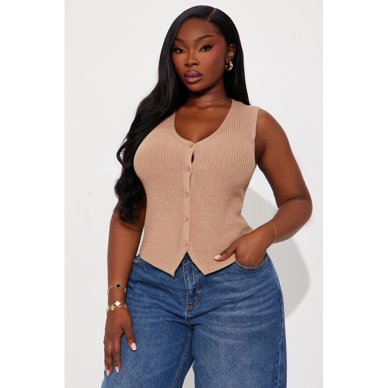 The Original Sweater Vest – Mocha