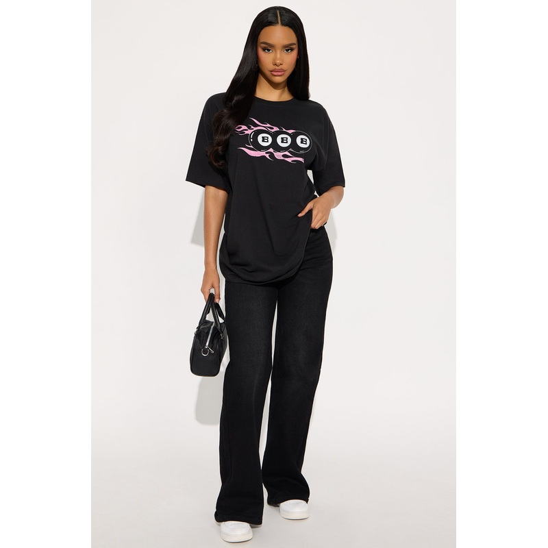 Lucky Today Eight Ball Tee – Black