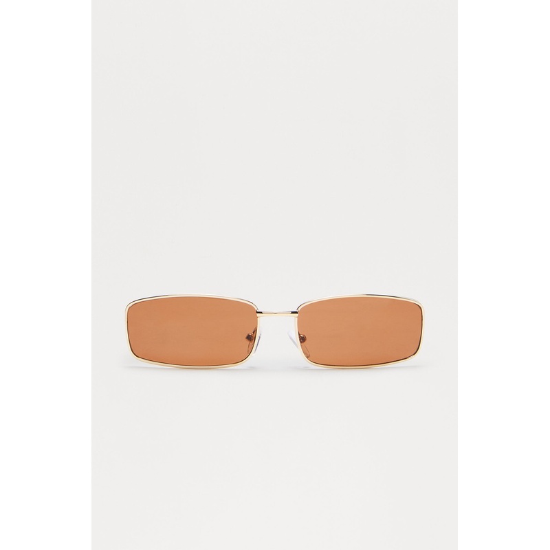 Year 2000 Square Sunglasses – Brown