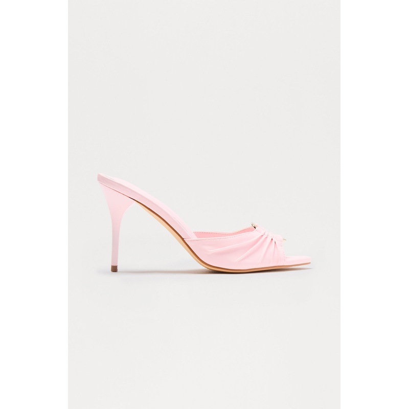 Glinda Hardware Stiletto Heels – Pink