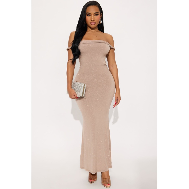 Valentina Glitter Midi Dress – Coco
