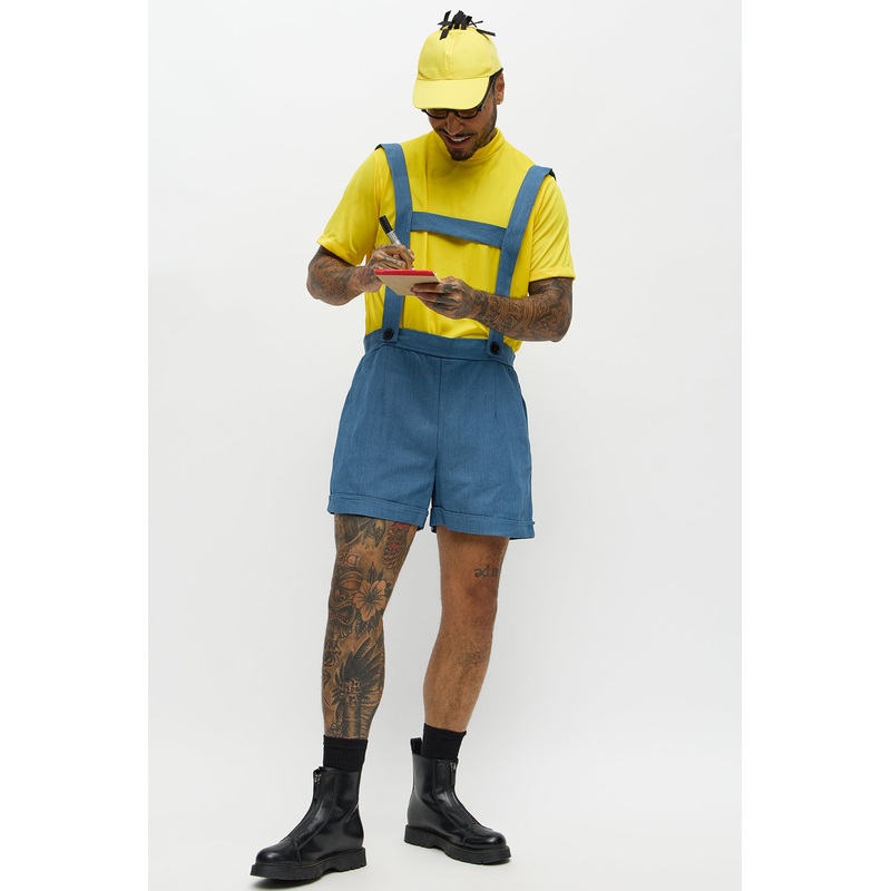 Deluxe Despicable Helper 4 Piece Costume Set – Yellow/combo