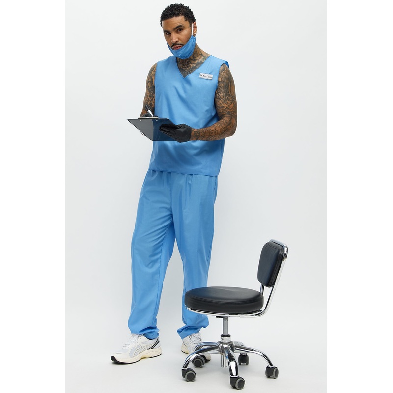 Dr.Ben Dover Costume Set – Blue