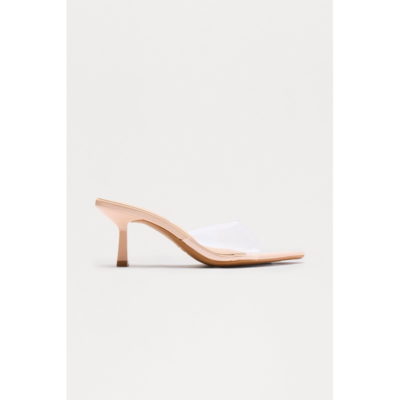 Susan Pointed Toe Kitten Heels – Nude