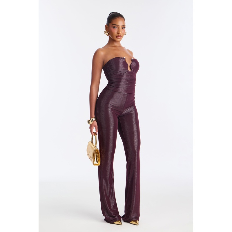 Your Guilty Pleasure Sparkle Pant Set – Purple