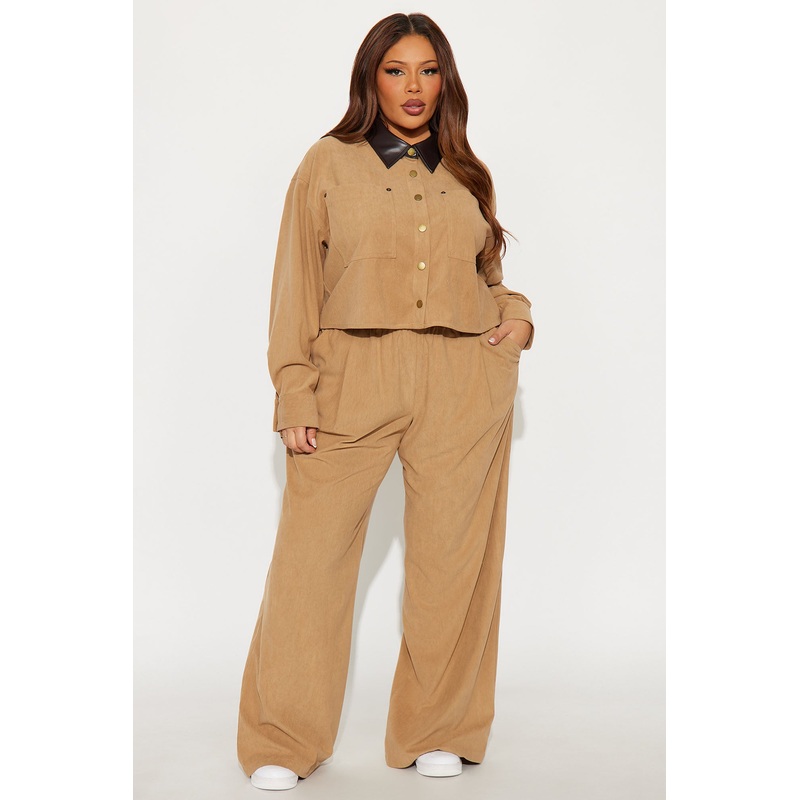 Taylor Corduroy Pant Set – Khaki