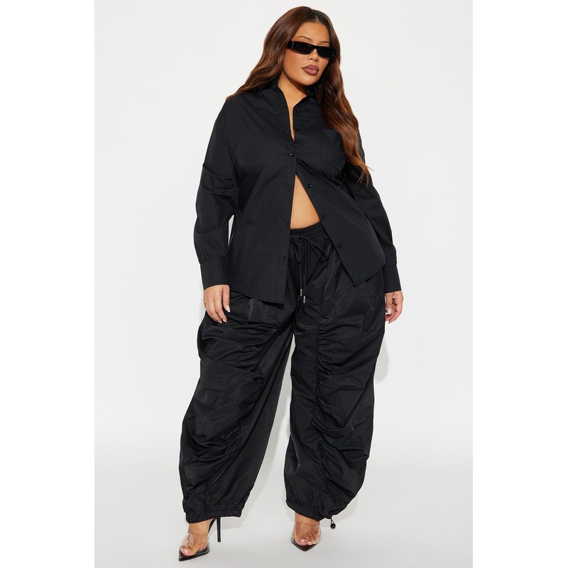 Boss Flow Balloon Pant Set – Black
