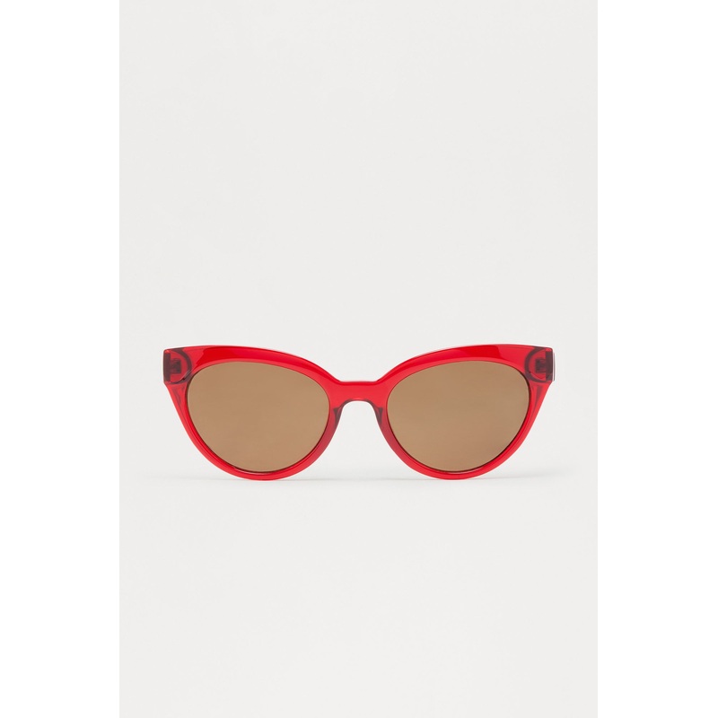 Brunch With Bae Cat Eye Sunglasses – Red