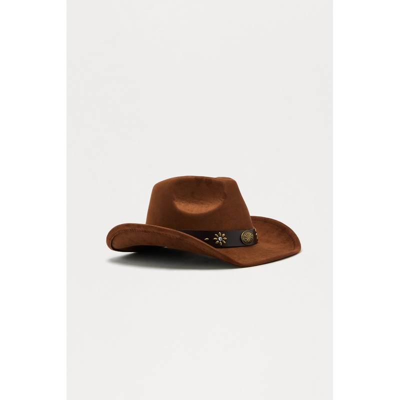 Wyoming Cowboy Hat – Dark Brown