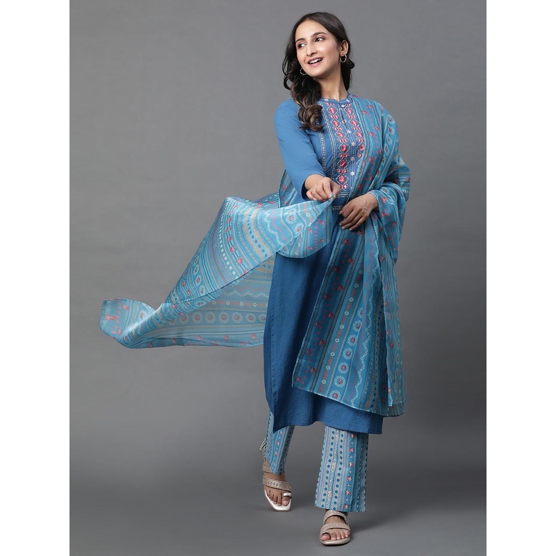 AURELIA Ethnic Motif Printed Dupatta