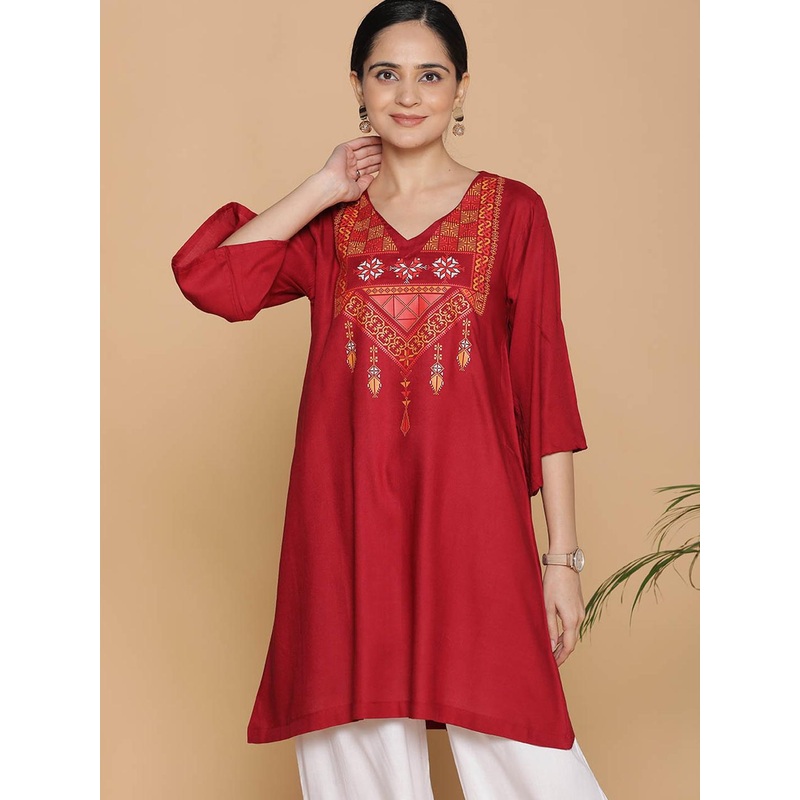 LetsDressUp Ethnic Motifs Printed Kurti