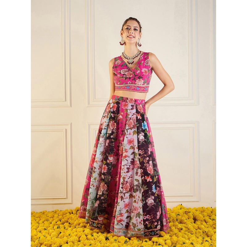 Shae by SASSAFRAS Printed Ready to Wear Lehenga &