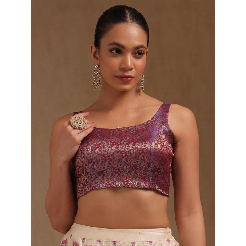 Soch Printed Saree Blouse