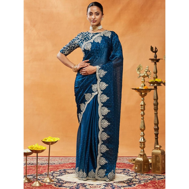 kasee Embellished Embroidered Saree