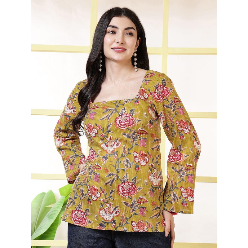 Nayo Women Printed Cotton Tunic