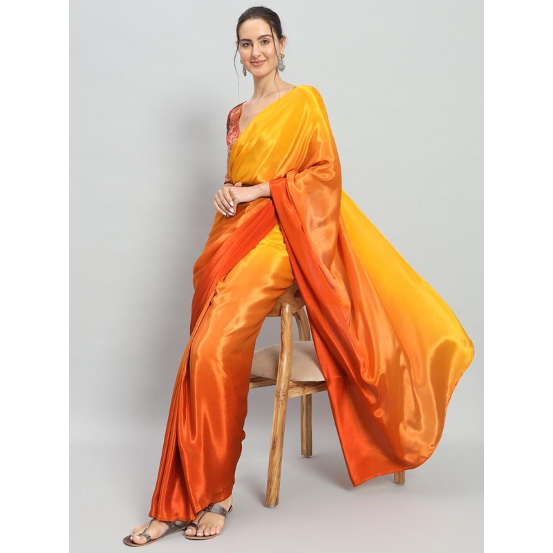 RACHNA Satin Ready to Wear Saree