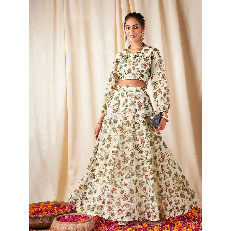 Shae by SASSAFRAS Printed Ready to Wear Lehenga & Choli