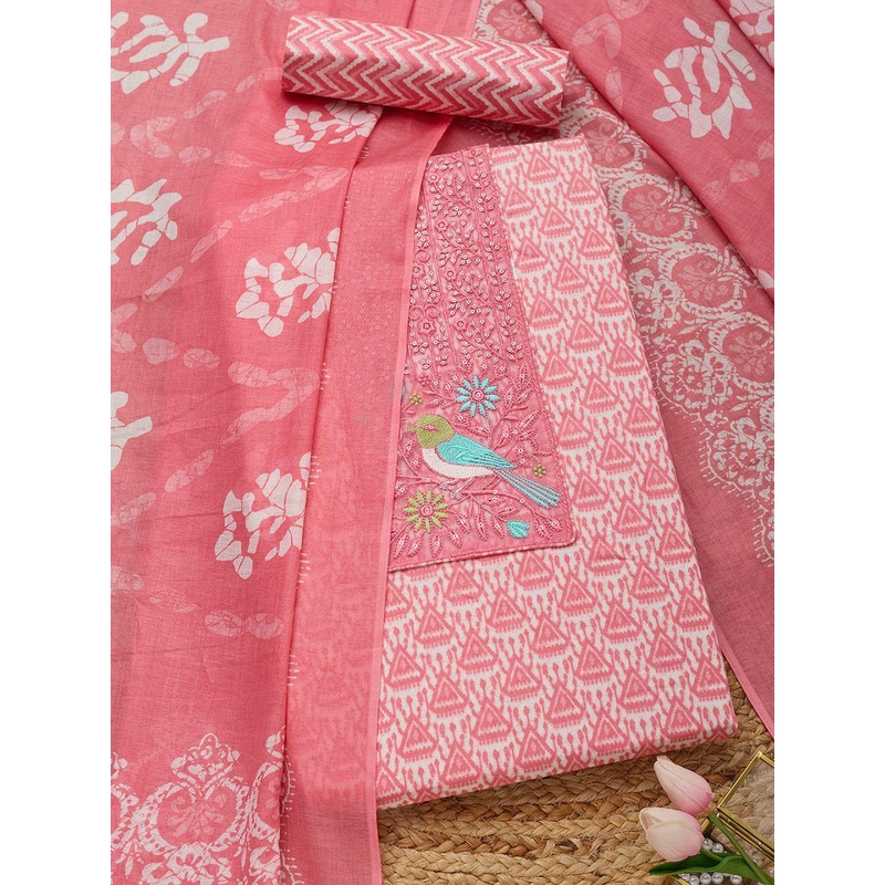 Soch Women Ethnic Motifs Printed Unstitched Dress Material