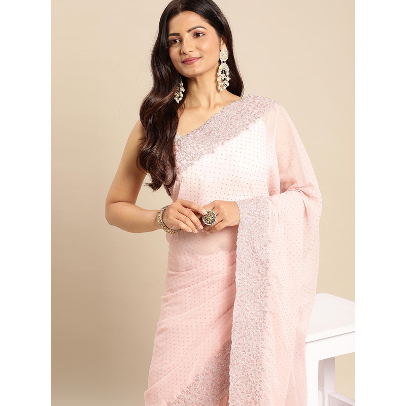 kasee Embellished Beads and Stones Saree