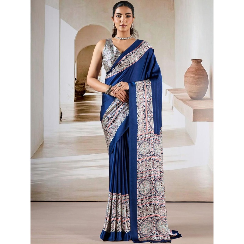 saretramall Women Ethnic Motifs Phulkari Saree