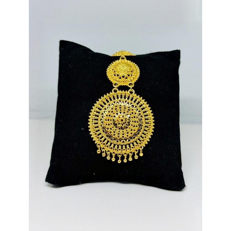 Mansi Jewl Point Gold-Plated Maang Tikka