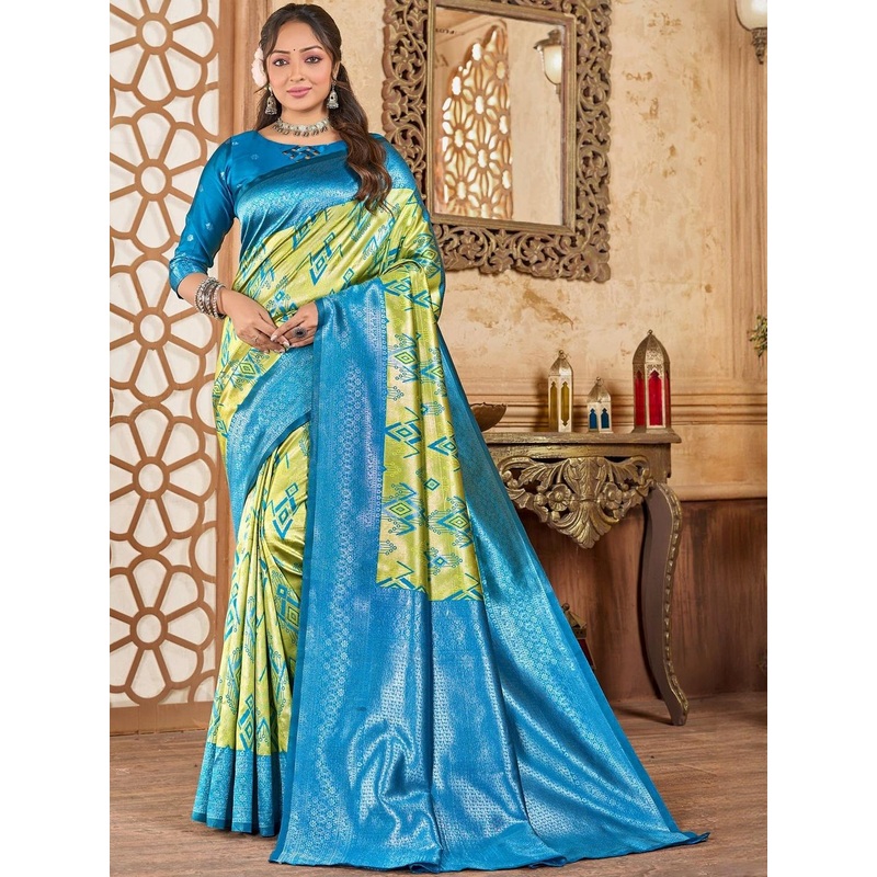 sareyavella Woven Design Zari Kanjeevaram Saree