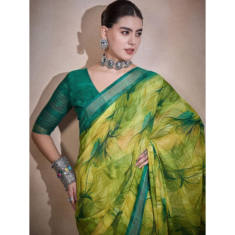 Sangria Printed Daily Wear Saree