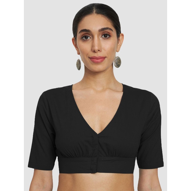 Thevasa V-Neck Saree Blouse