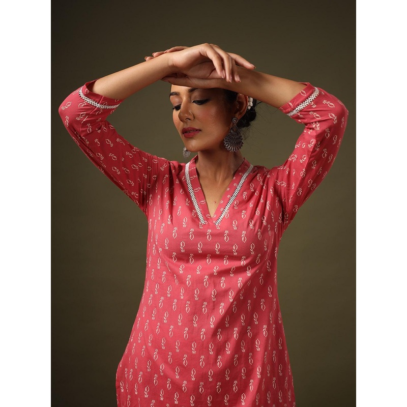 anayna Ethnic Motifs Printed Kurta