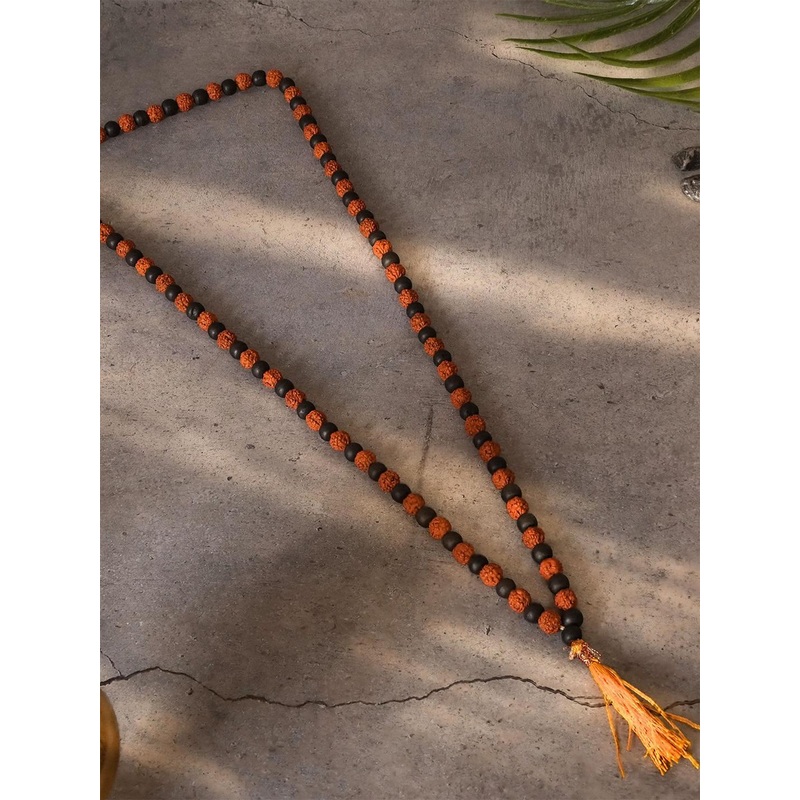 Japam Divya Shakti Rudraksha Karungali Mala – 108+1 Beads